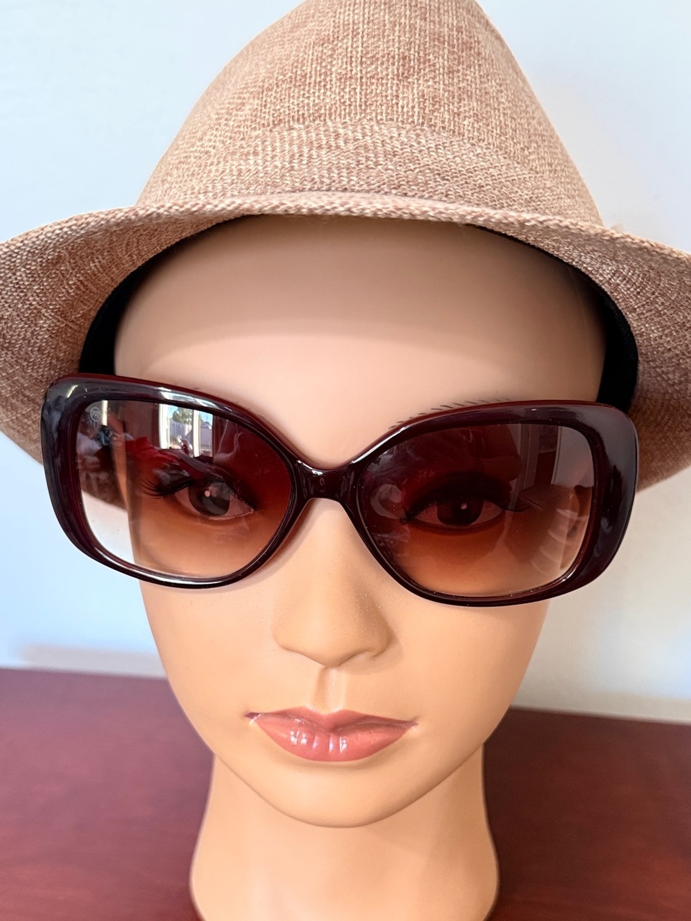 MALU Hu'i Hu'i Cool Brown Polarized Sunglasses LIKE NEW